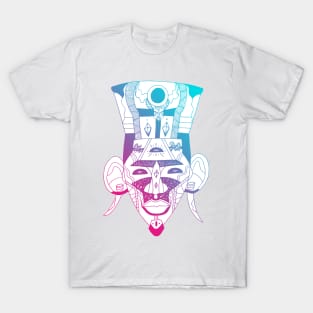 Dual Color African Mask 6 T-Shirt